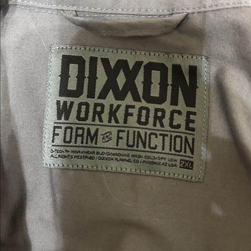 Dixxon Work Force Form & Function Gray Mens Work … - image 7